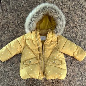 Zara puffer coat